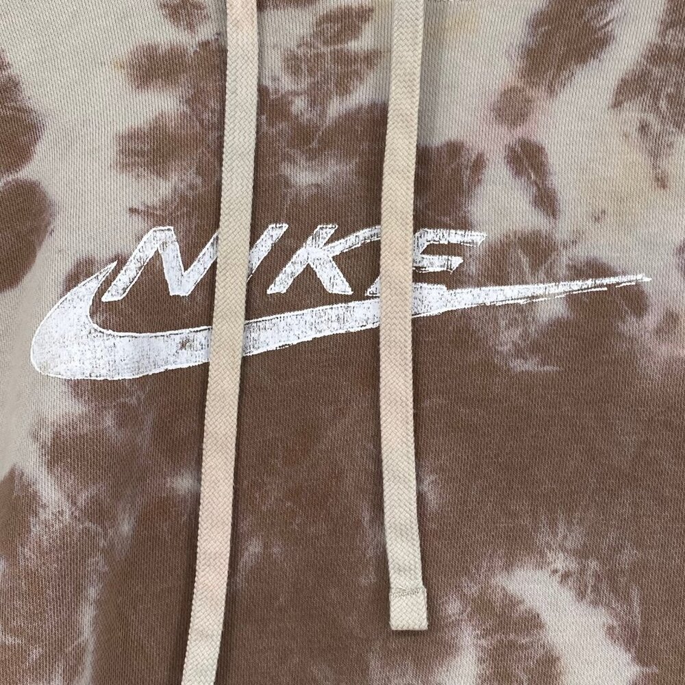 Nike Tan Acid Print Basic Pullover Sweatshirt | S… - image 6